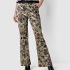 Summum Summum Flared Pants Velvet Flower Clearance