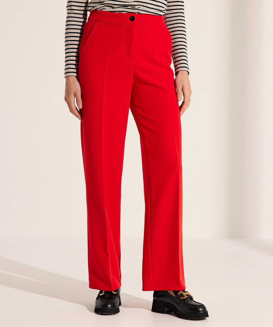 Marc Cain Collections Marc Cain Wide Leg Trousers Wukari Wholesale