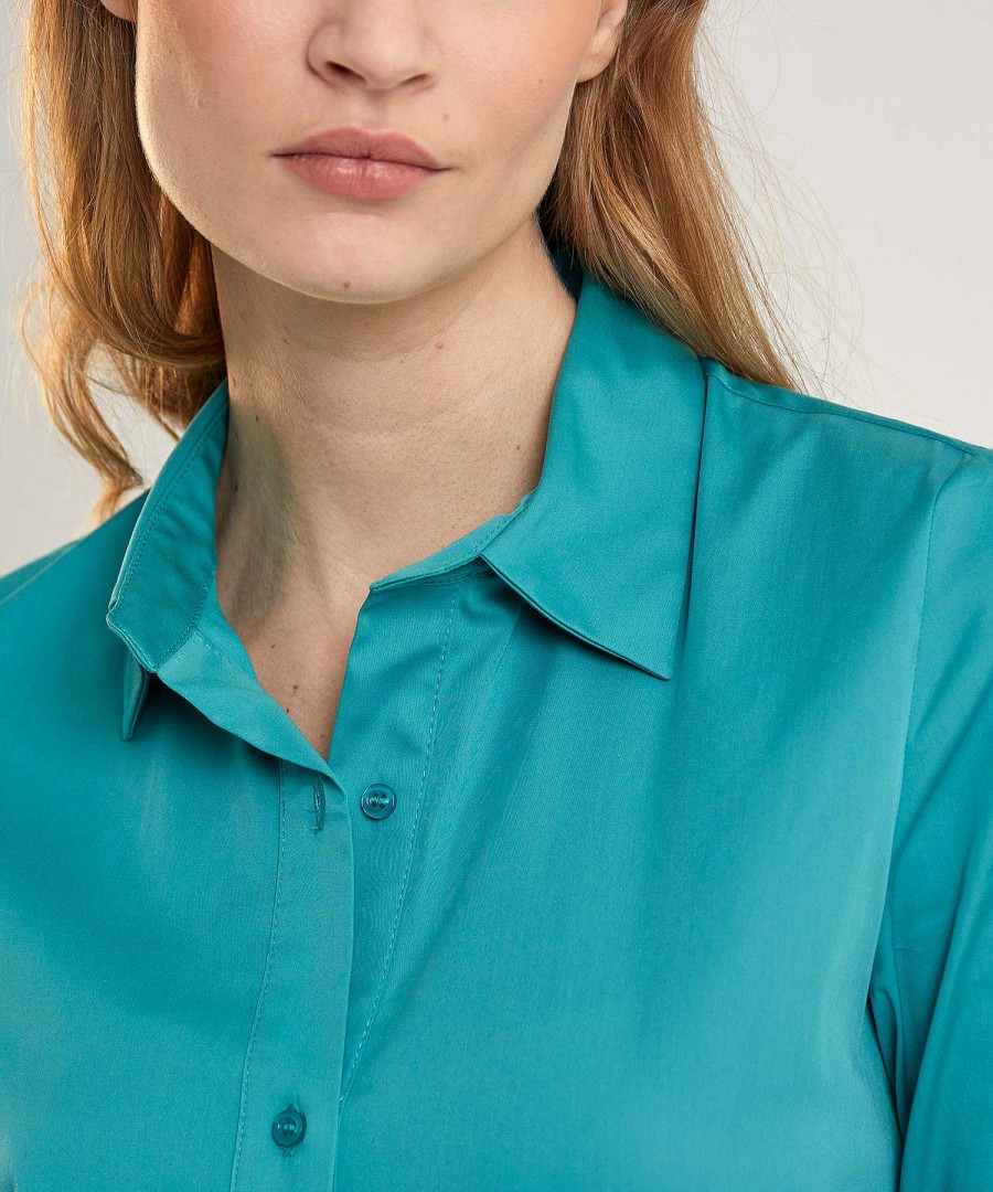 LaSalle Lasalle Shirt Dress With Side Pockets Clearance