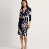 Joseph Ribkoff Joseph Ribkoff Wrap Dress Flower Best