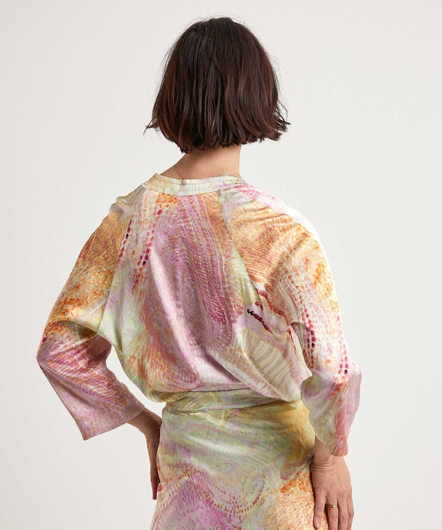 Japan TKY Japan Tky Silky Blouse With Print Nima Best