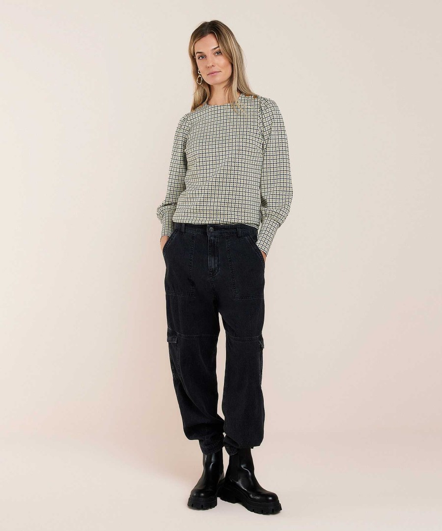 Summum Summum Jersey Top Pied-De-Poule Lurex Wholesale