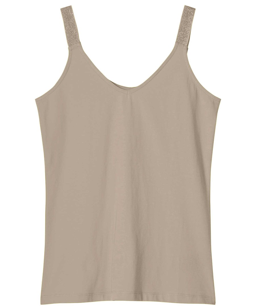 Summum Summum Reversible Camisole Lurex Clearance