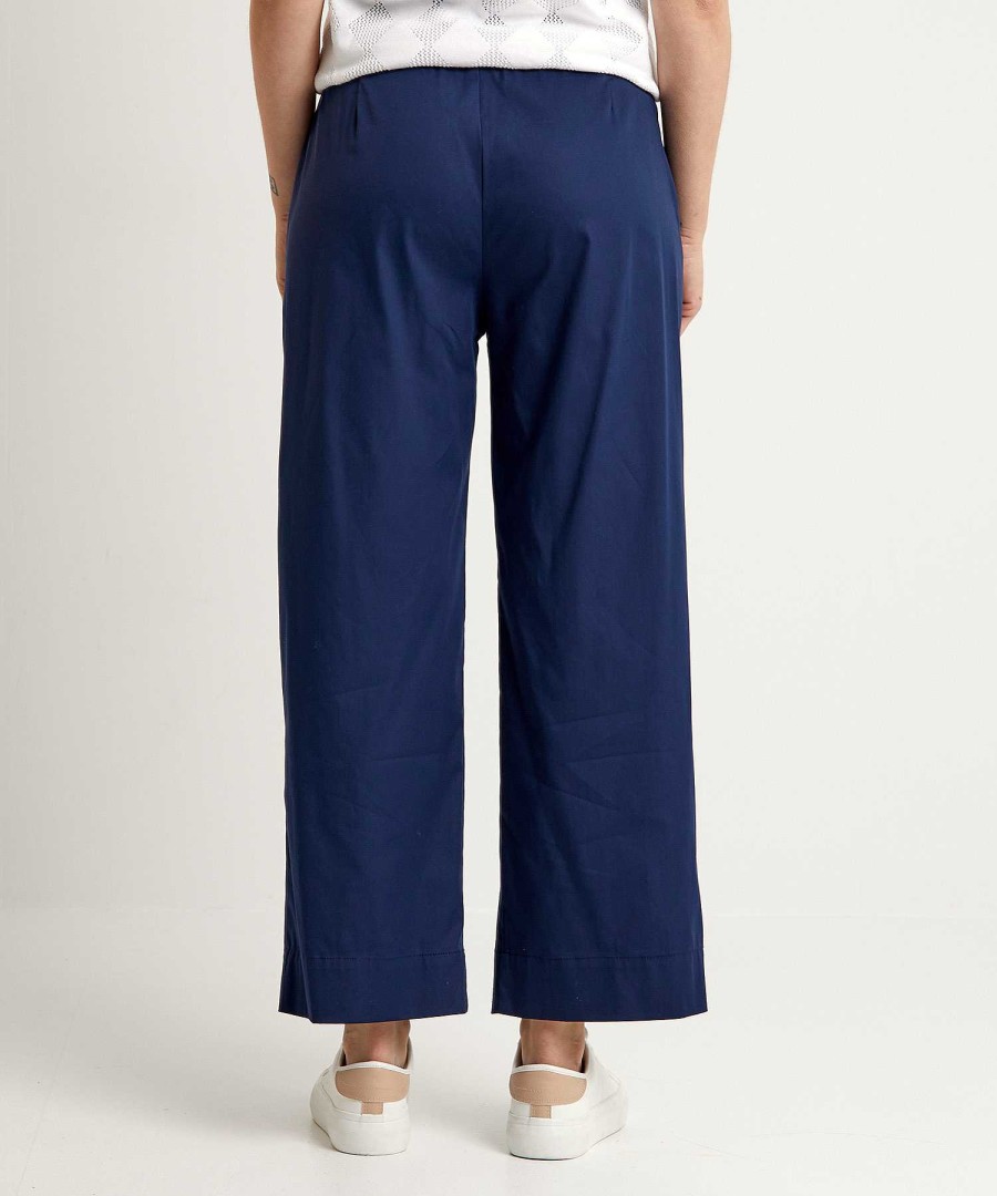 LaSalle Lasalle Cropped Wide Leg Pants Best