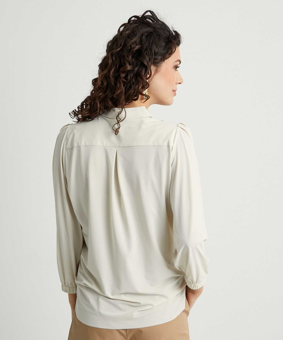Japan TKY Japan Tky Blouse Travel Fabric Fusa Online