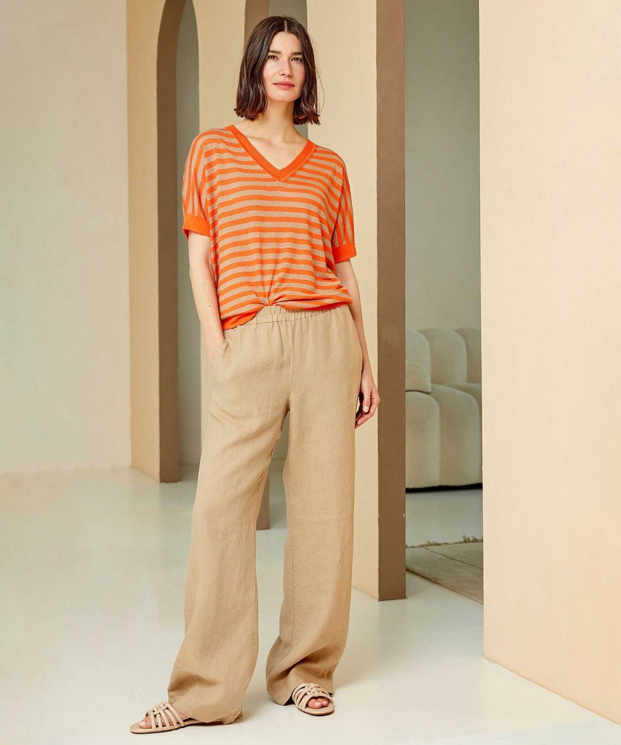 KYRA Kyra Linen Pants Lieke Online