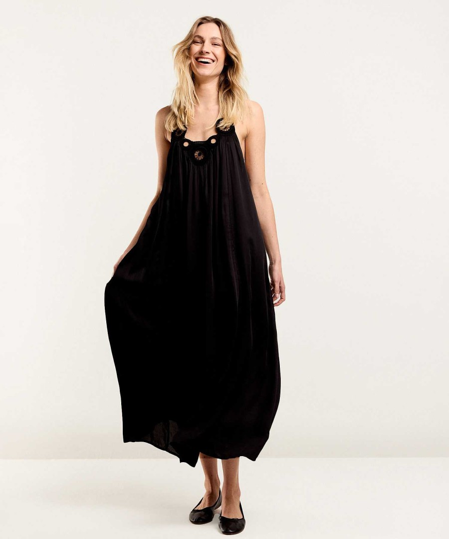Summum Summum Dress Retro Crochet New