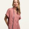 Summum Summum Blouse Openwork With Bow Hot