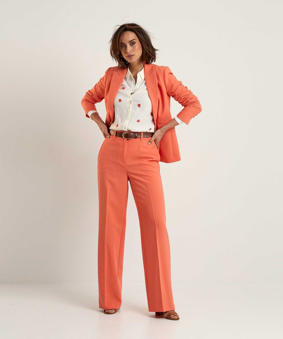 BEAUMONT APPAREL Beaumont Wide Leg Trousers Jane Hot