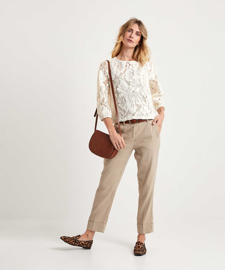 No Man's Land No Man'S Land Blouse Lace Fabric Best