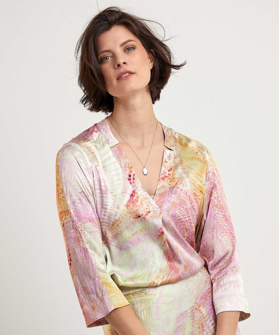 Japan TKY Japan Tky Silky Blouse With Print Nima Best