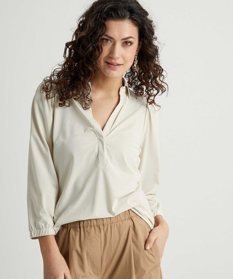 Japan TKY Japan Tky Blouse Travel Fabric Fusa Online