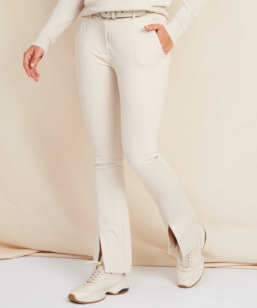 Summum Summum Pants Split Punto Milano Wholesale