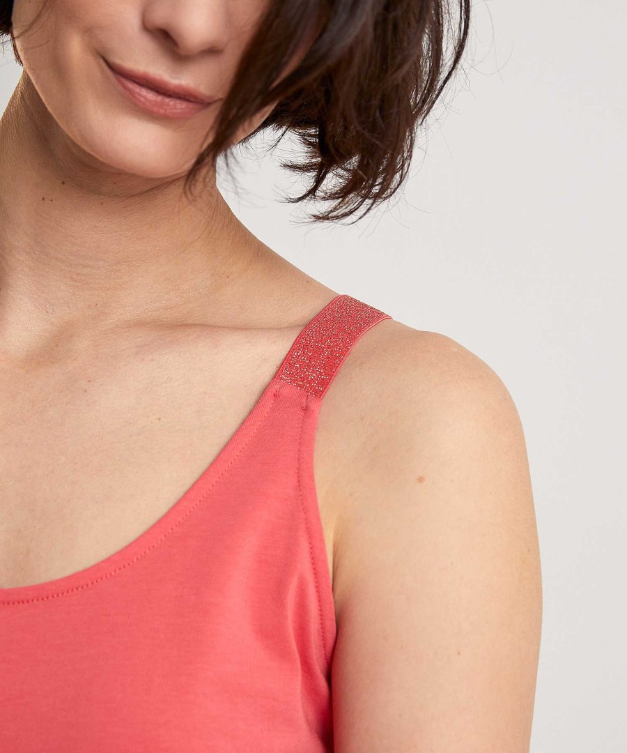 Summum Summum Reversible Camisole Lurex Clearance