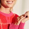 OUI Oui Sweater Check Pattern Best