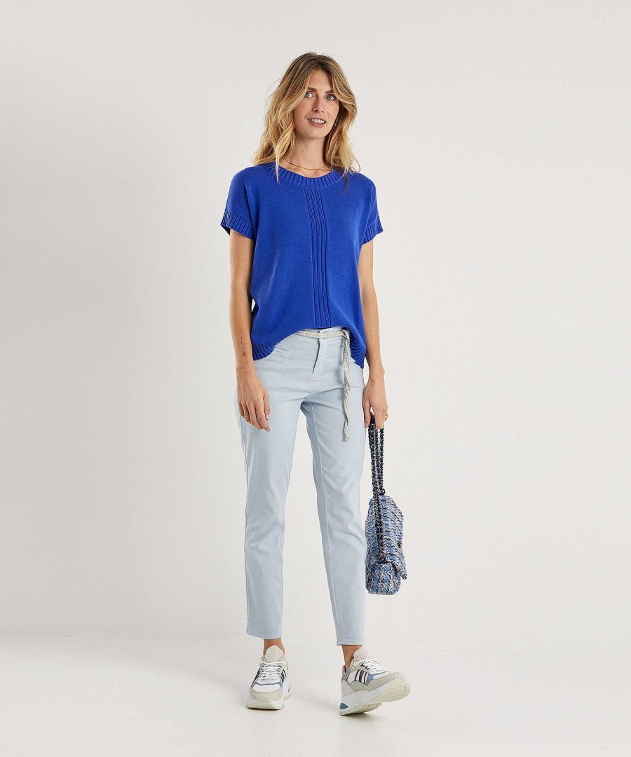 Rosner Rosner Slim Fit Trousers With Belt Alisa Wholesale