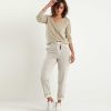 Moscow Moscow Paperbag Trousers With Stripes Margarita Best