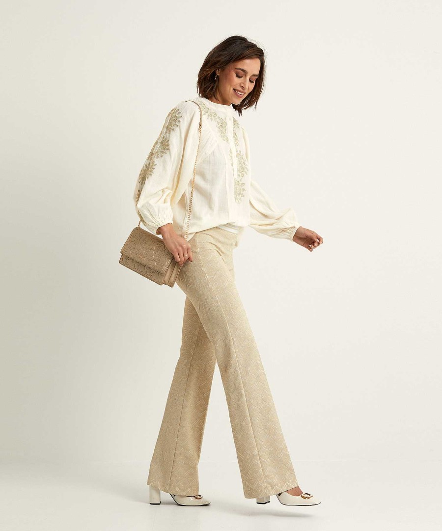 Cambio Cambio Flared Pants Lace Lurex Francis Clearance