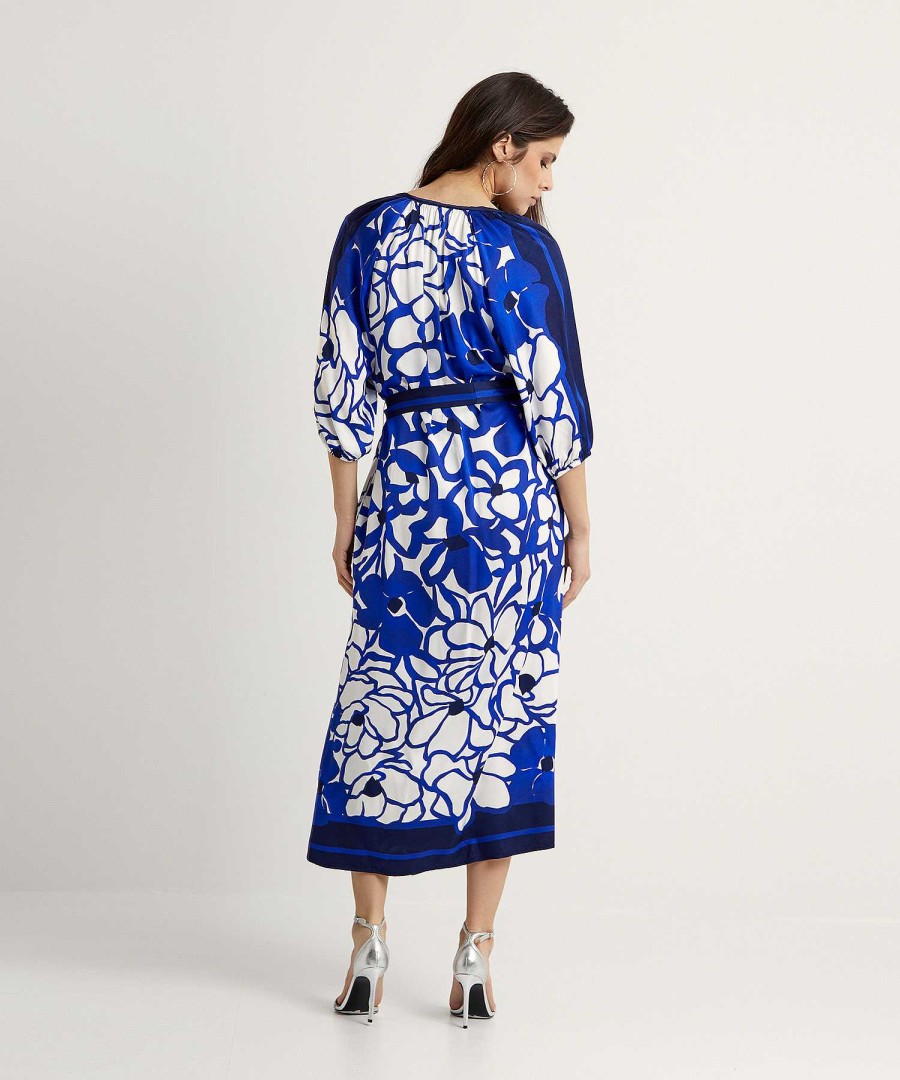 Caroline Biss Caroline Biss Silky Dress Flower Wholesale
