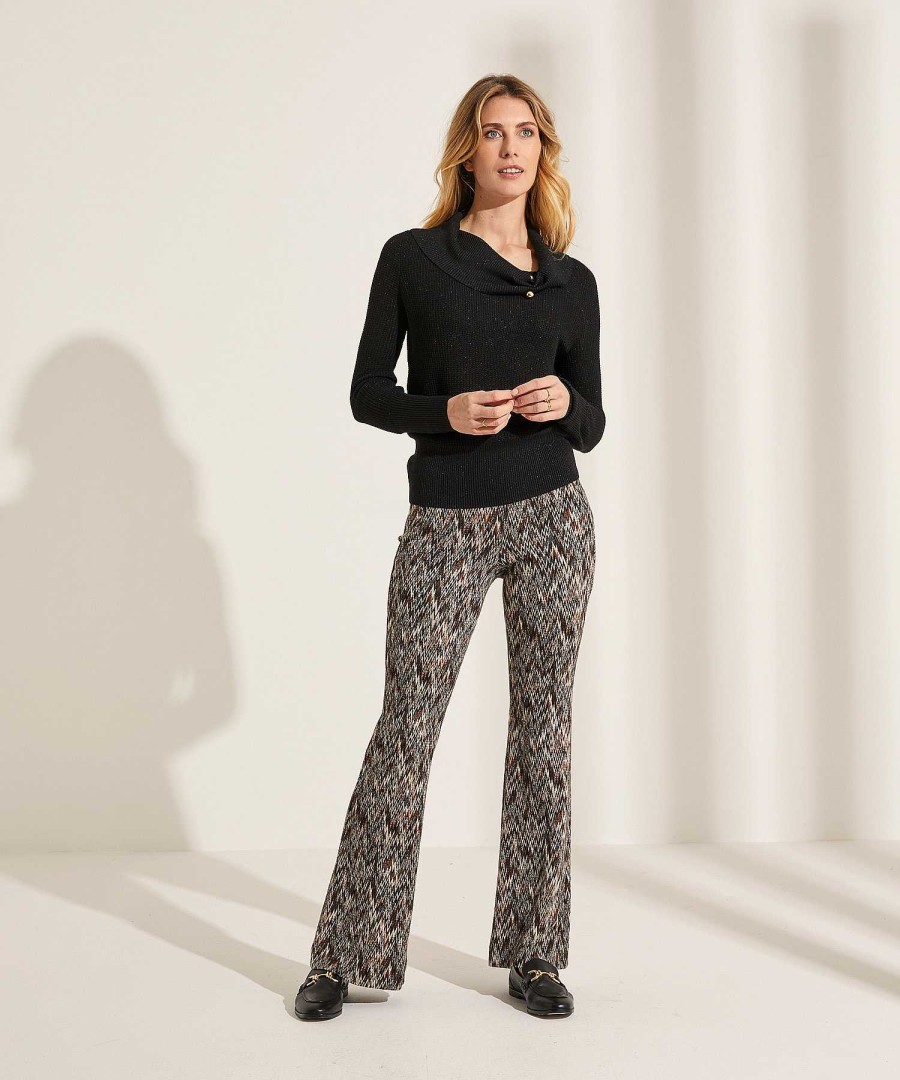 Caroline Biss Caroline Biss Sweater Wide Neck Lurex Hot