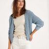 Emotions Emotions Ribbon Yarn Cardigan Wholesale