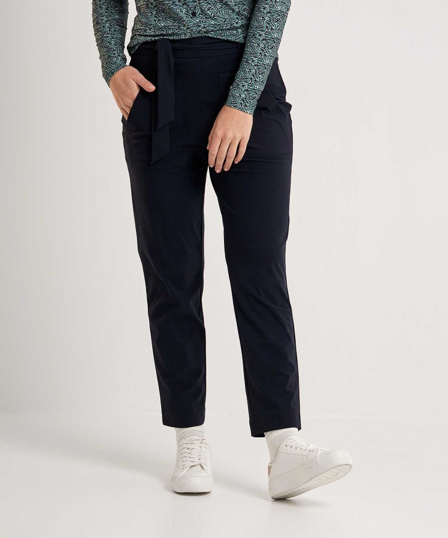 Raffaello Rossi Raffaello Rossi Relaxed Fit Travel Fabric Trousers Ira Hot