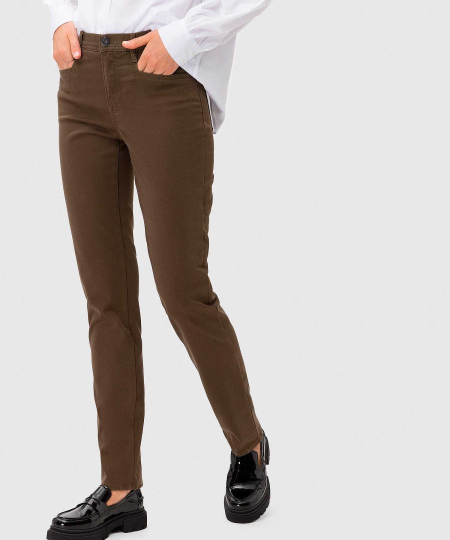 Brax Brax Slim Fit Trousers Mary Hot
