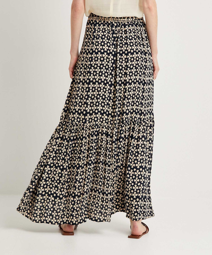 By-Bar By-Bar Skirt Clover Print Joya Khandi Wholesale