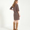 KYRA Kyra Dress Minimal Print Bette New