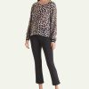 Marc Cain Remix Marc Cain Blouse With Leopard Print Best