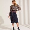 Summum Summum Blouse Transparent Sleeve Online