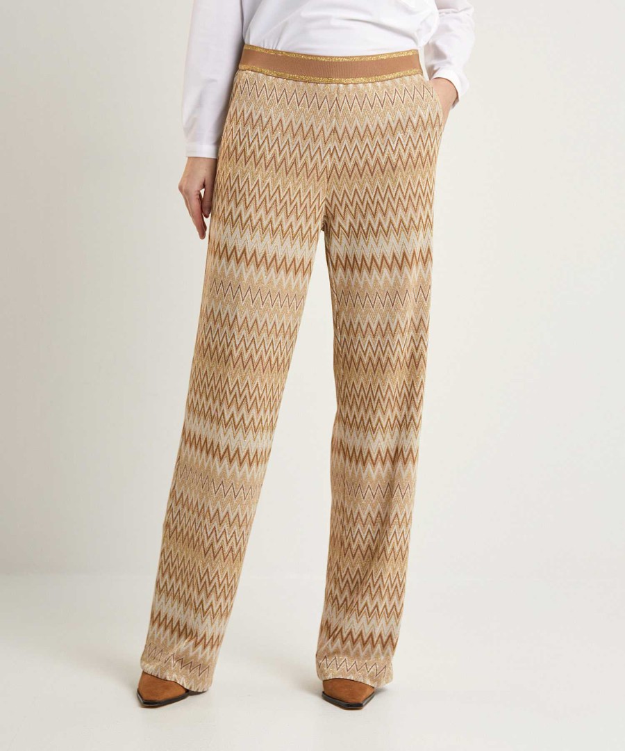 Rosner Rosner Wide Leg Pants Lurex Mara New