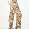Luisa Cerano Luisa Cerano Palazzo Trousers Leaf Print Hot