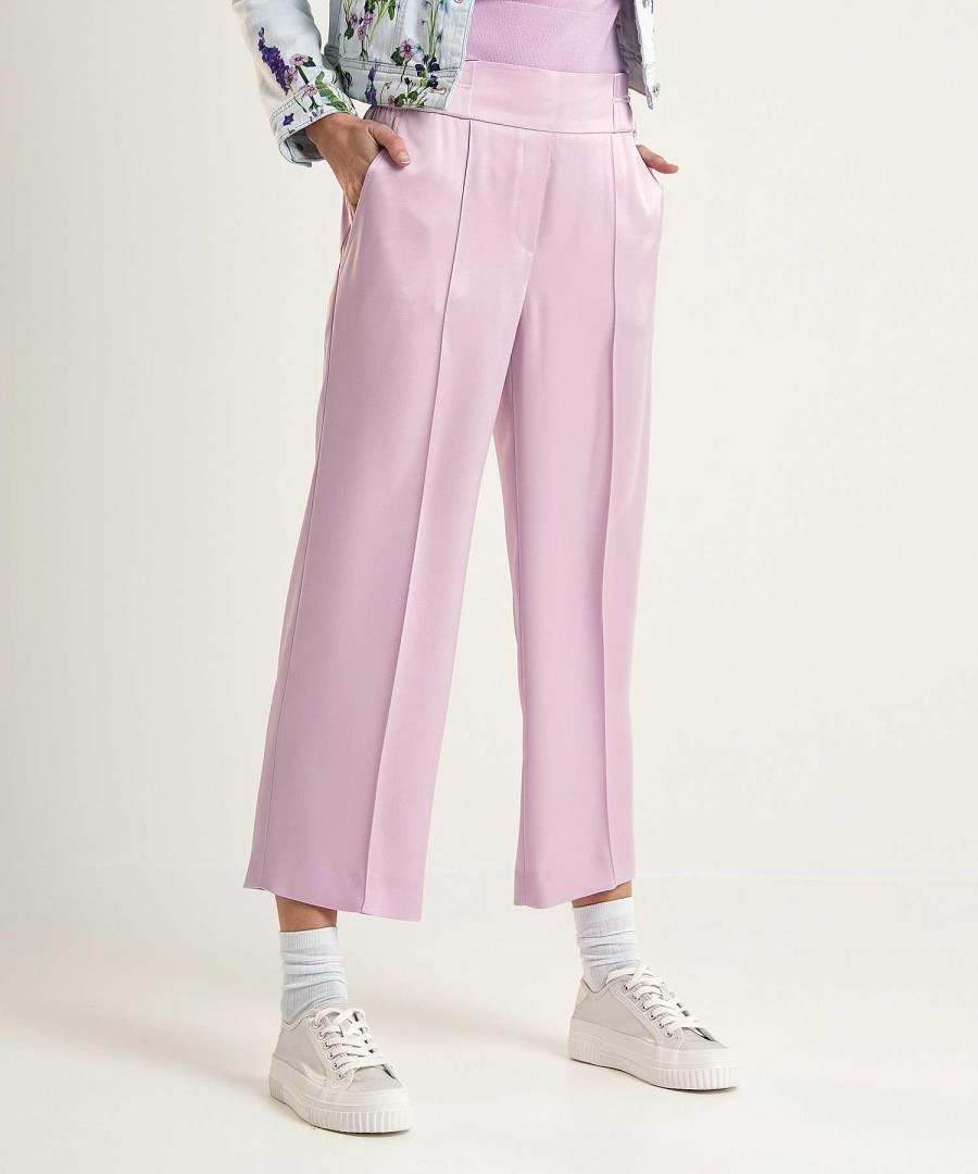 Marc Cain Collections Marc Cain Silky Cropped Pants Washington Wholesale