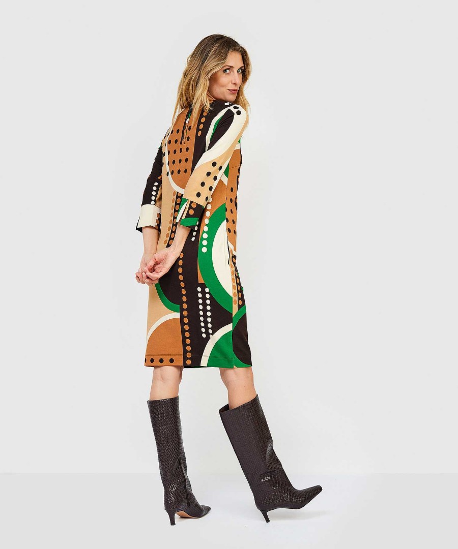 KYRA Kyra Dress Graphic Print Blackbird Wholesale