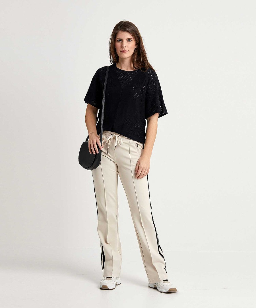 Caroline Biss Caroline Biss Openwork Sweater New