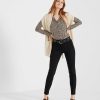 BEONE (FSA) Beone Jersey Blouse Animal Print Best