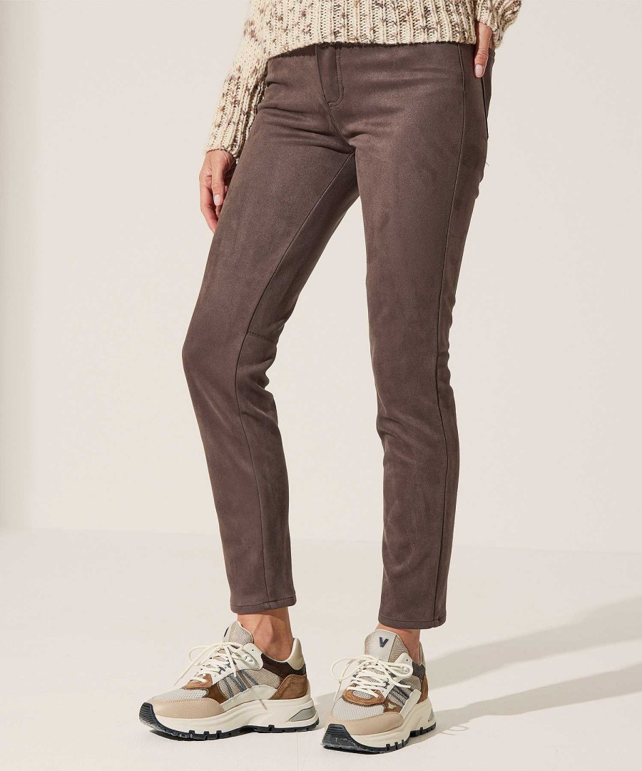 Rosner Rosner Suedine Trousers Audrey 2 Clearance