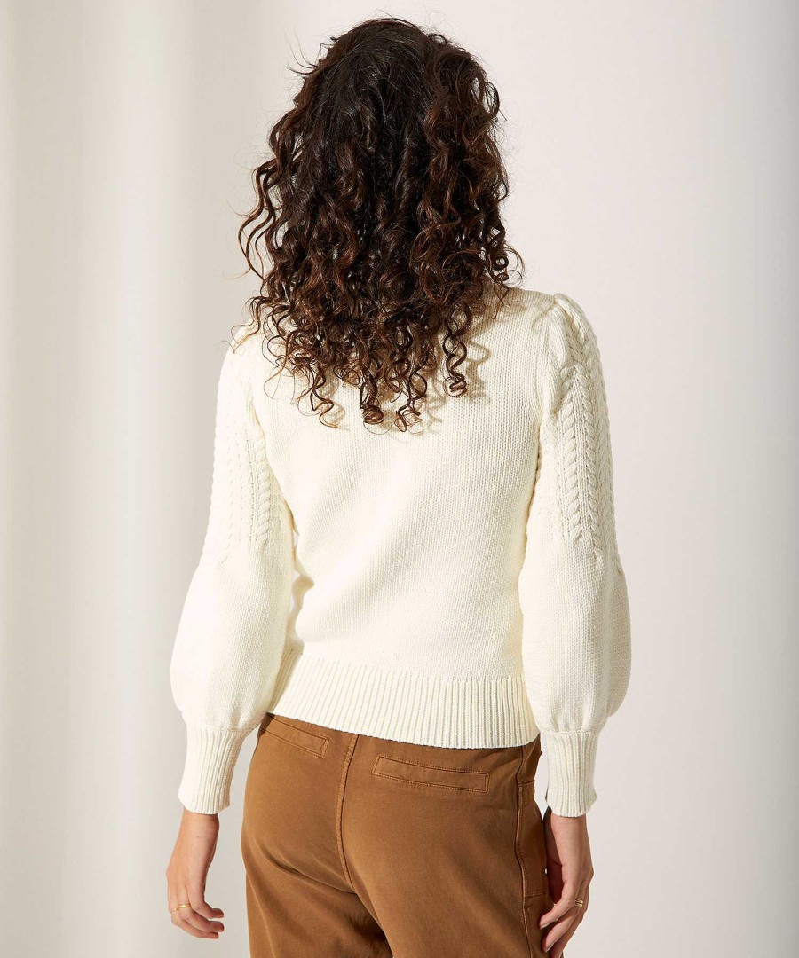 Emotions Emotions Sweater With Cable Motif Hot