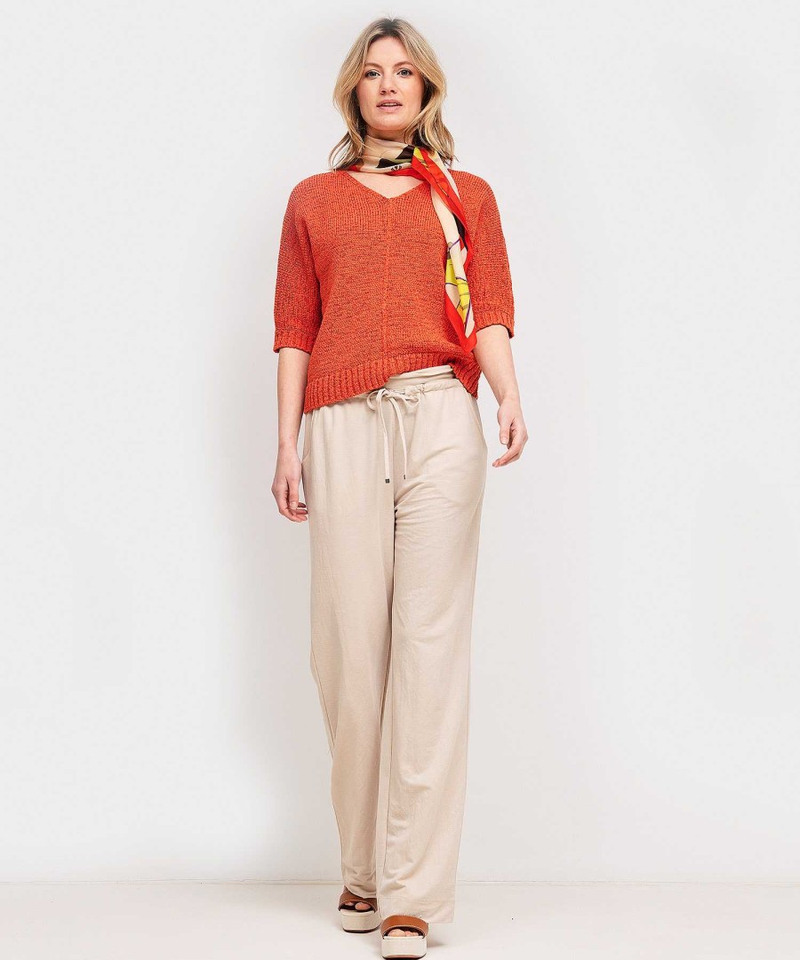 GIULIA E TU Giulia E Tu Relaxed Pants Straight Leg Hot