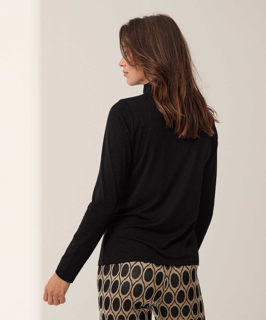 No Man's Land No Man'S Land Turtleneck Lurex Wholesale