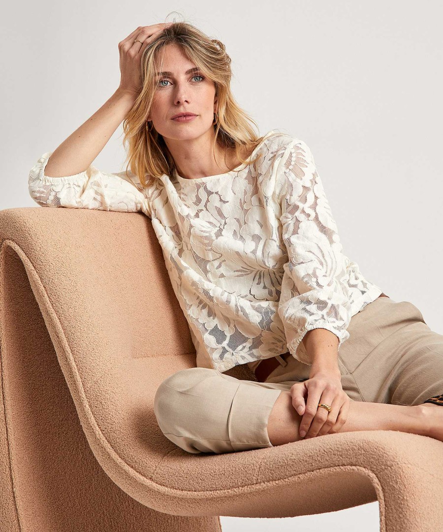 No Man's Land No Man'S Land Blouse Lace Fabric Best