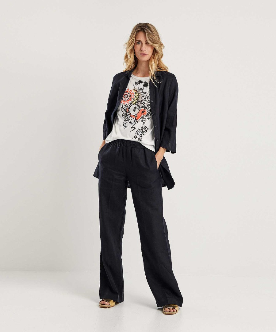 KYRA Kyra Linen Pants Lieke Best