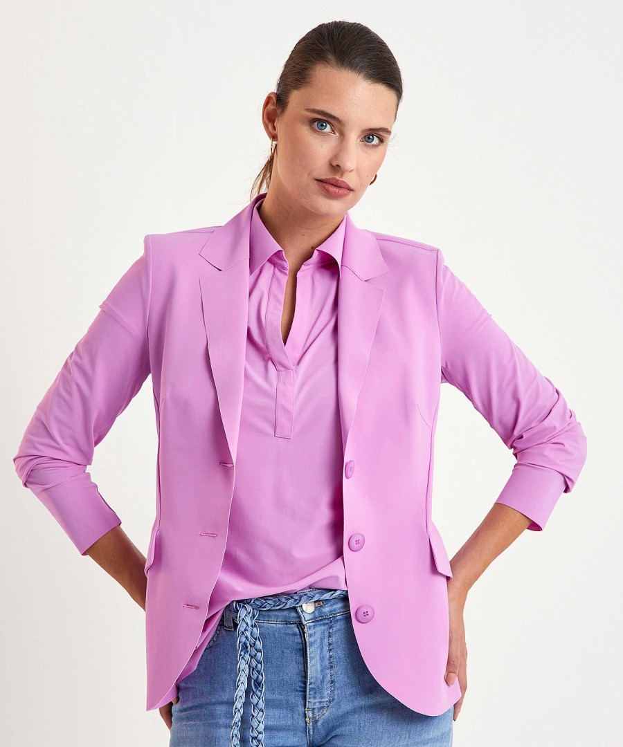 Japan TKY Japan Tky Blazer Travel Fabric Danno Wholesale