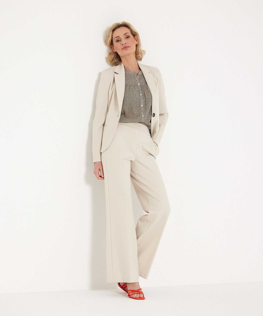 BEAUMONT APPAREL Beaumont Wide Leg Pants Punta Clearance