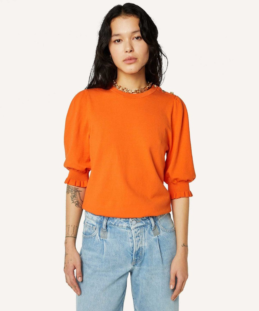 Fabienne Chapot Fabienne Chapot Sweater Button Detail Jolly Wholesale