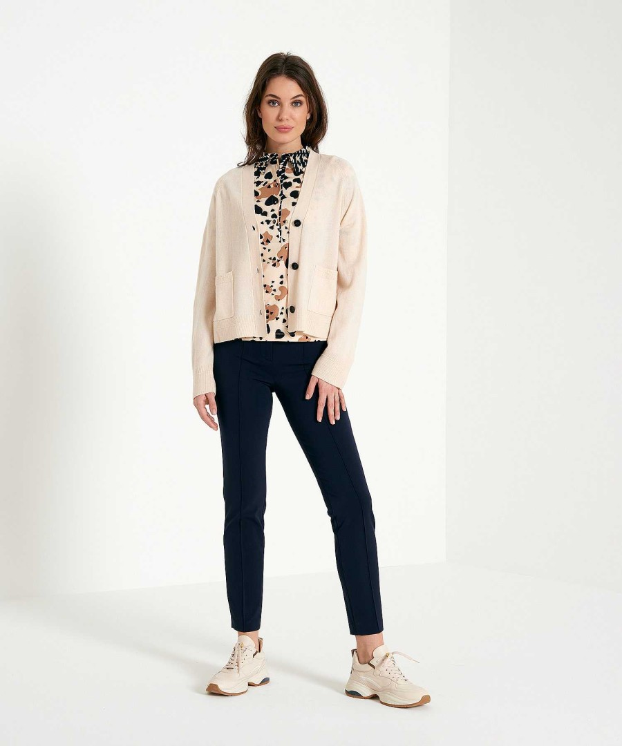 Cambio Cambio Soft Techno Trousers With Partial Seam Ros Hot