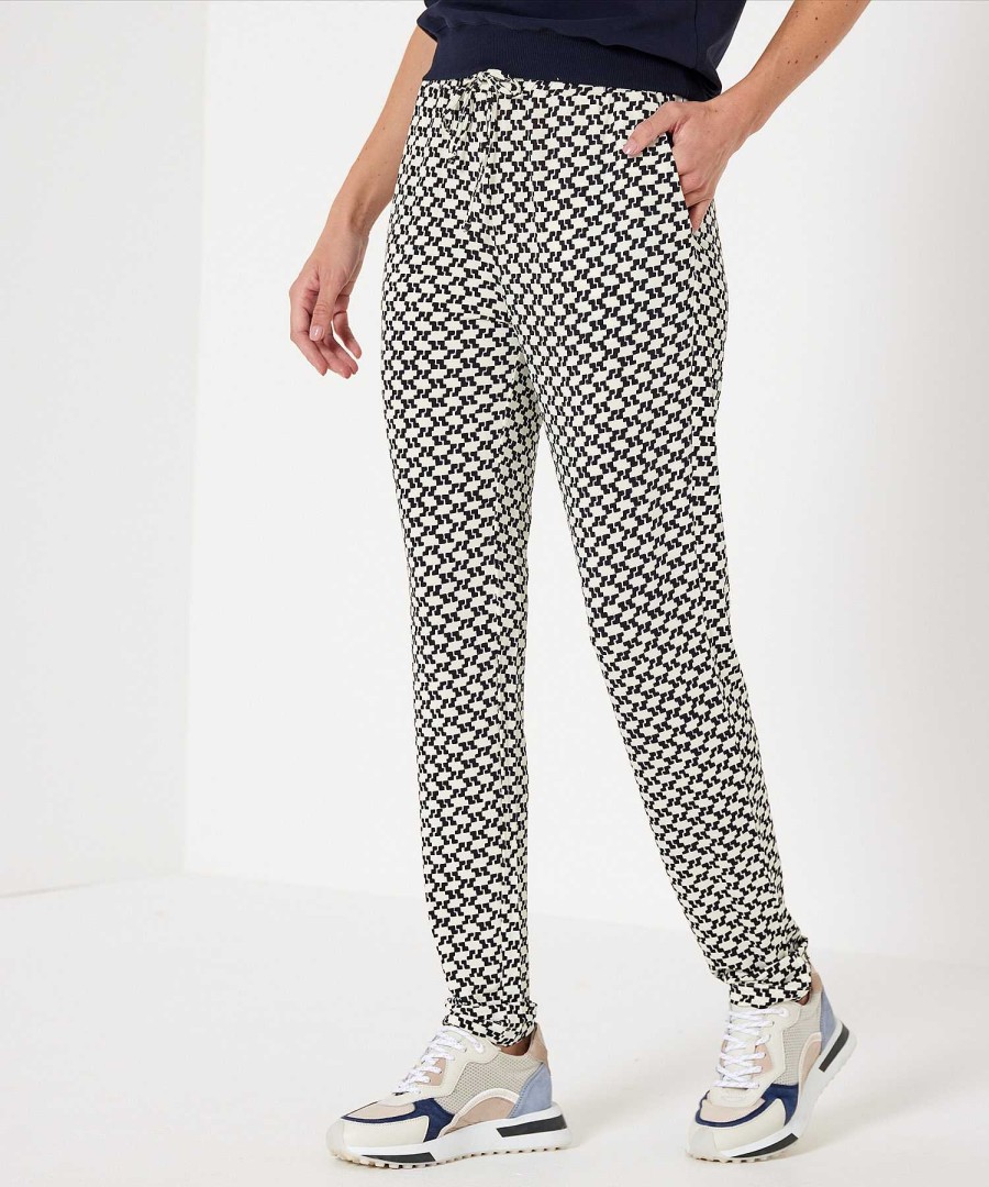 No Man's Land No Man'S Land Slinky Pants Graphic Print New