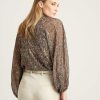 Summum Summum Blouse With Foil Print Clearance