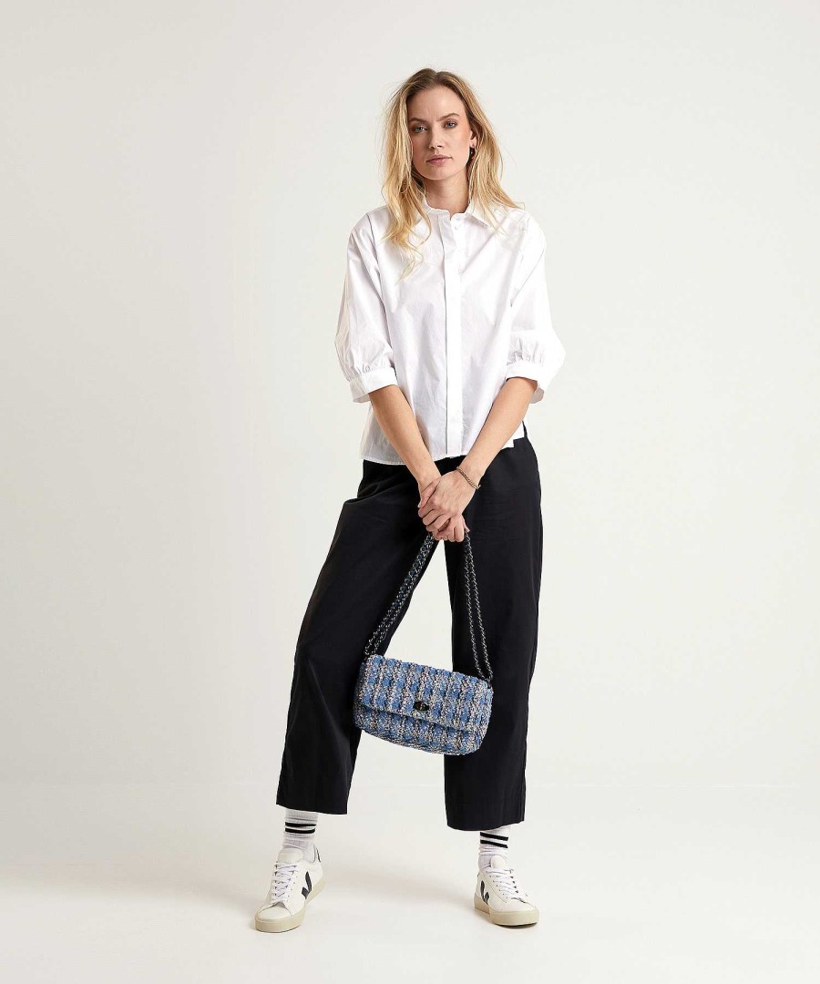 LaSalle Lasalle Cropped Wide Leg Pants Hot